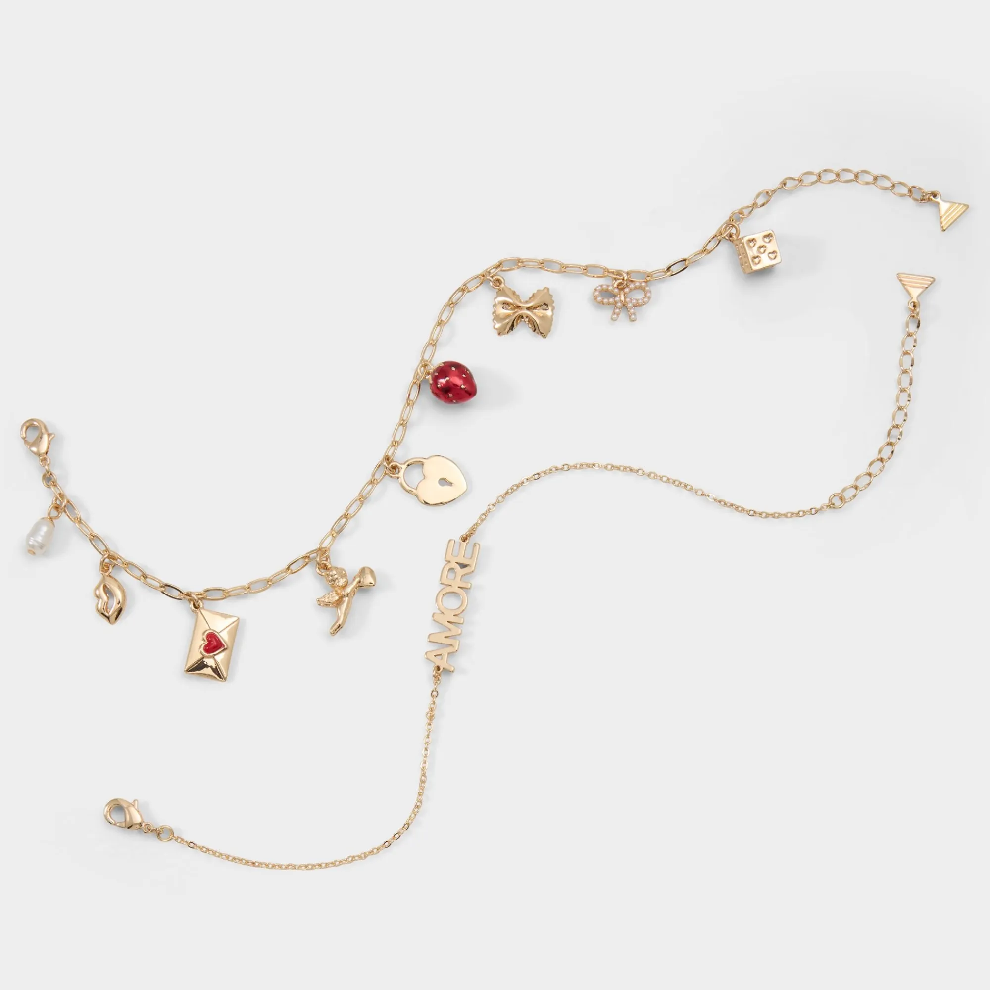 Accessories|Water Resistant Jewelry^ALDO Loverchain Red
