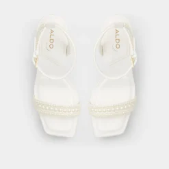 Platform Heels|Block Heels^ALDO Lulu White
