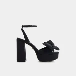 Platform Heels^ALDO Luscious Black