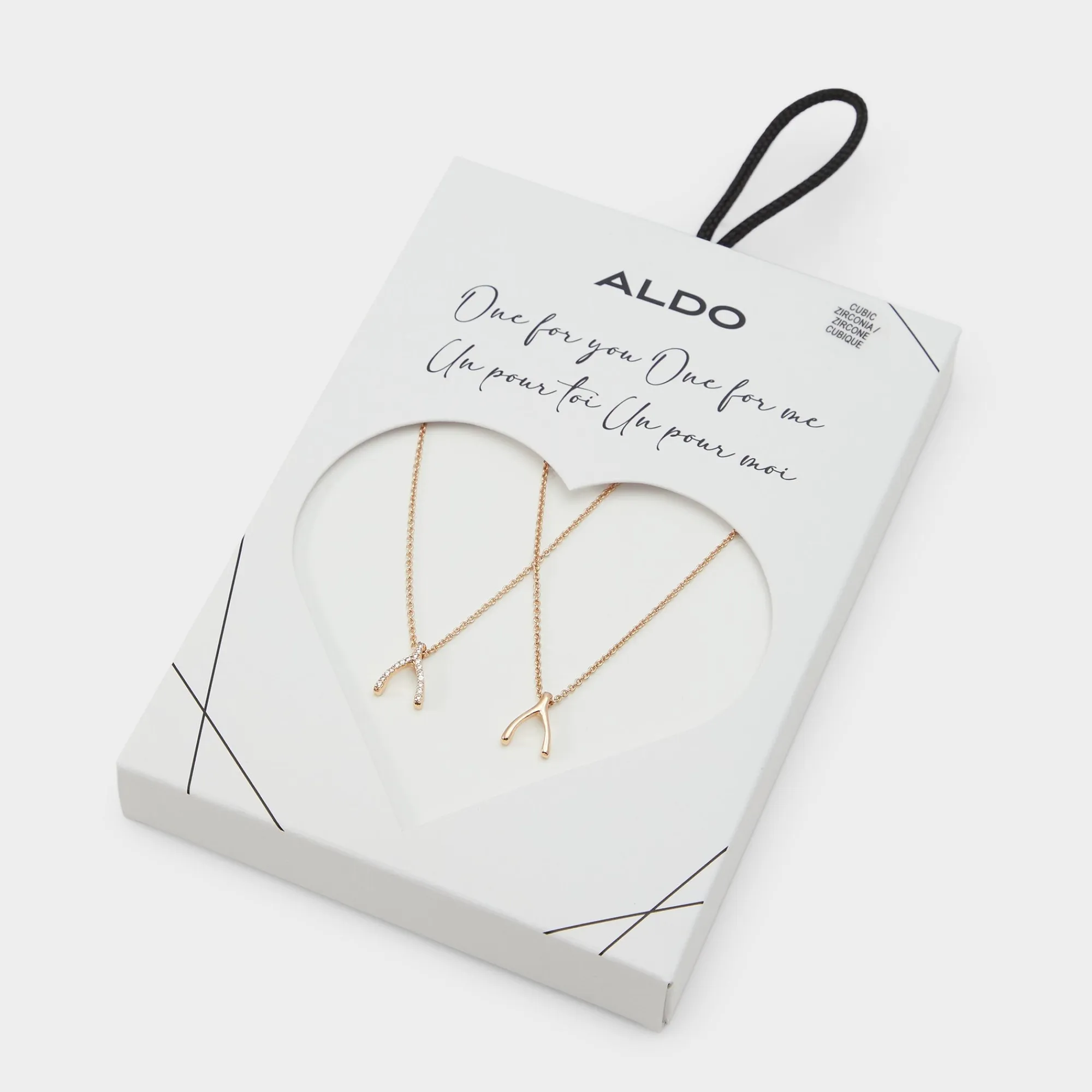 Accessories|Necklaces^ALDO Makeawish Gold/Clear Multi