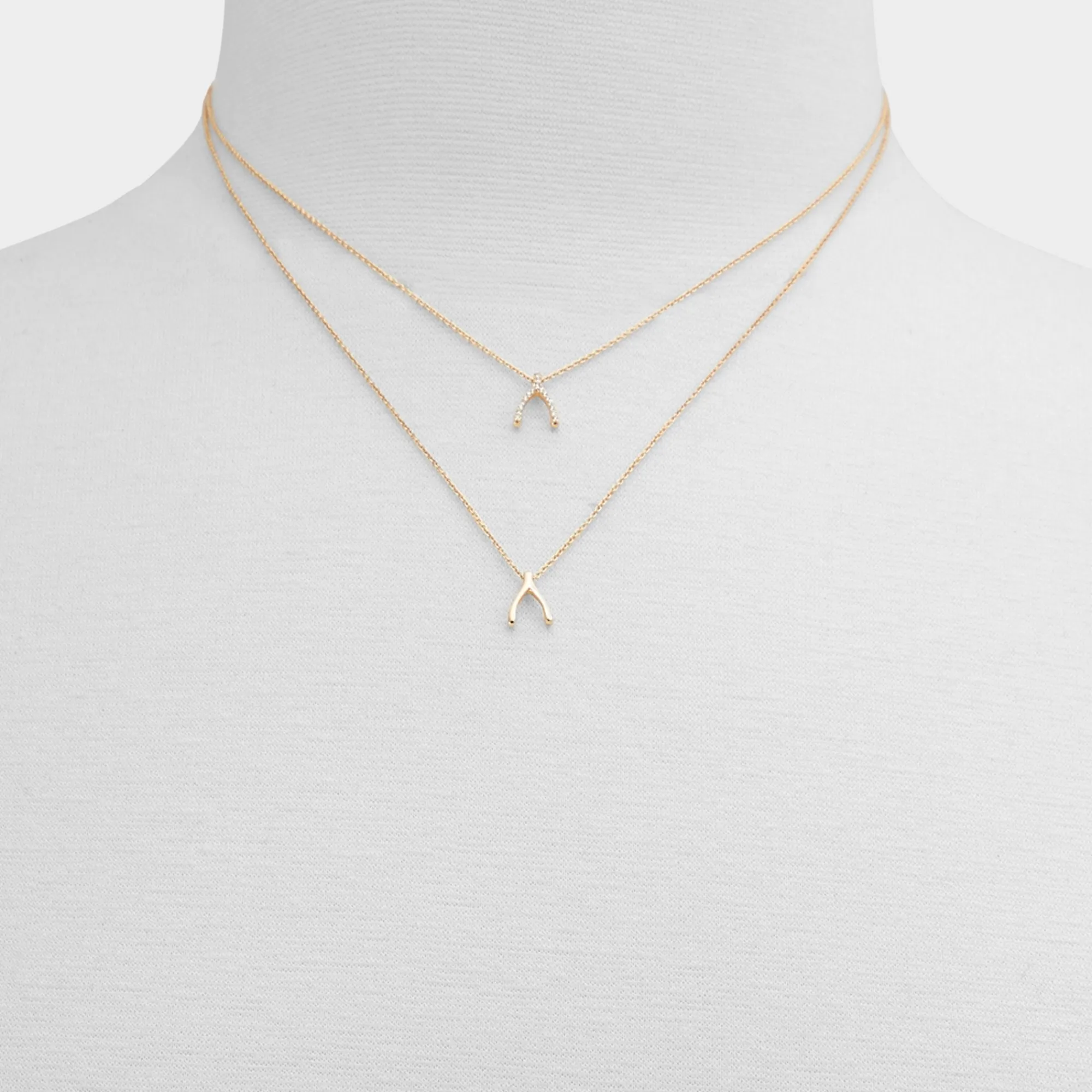 Accessories|Necklaces^ALDO Makeawish Gold/Clear Multi