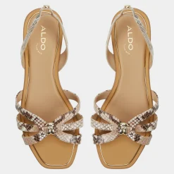 Flat Sandals^ALDO Marassita Brown Multi