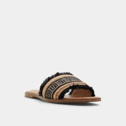 Flat Sandals^ALDO Nalani Open Black