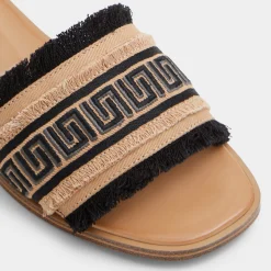 Flat Sandals^ALDO Nalani Open Black