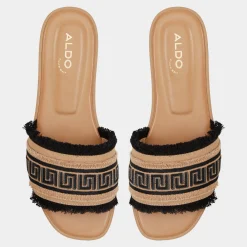 Flat Sandals^ALDO Nalani Open Black