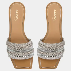 Flat Sandals^ALDO Navalia Silver
