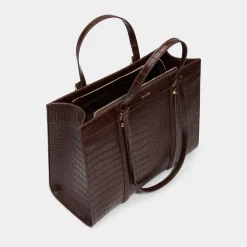 Bags|Tote & Satchel Bags^ALDO Ninetofivee Dark Brown