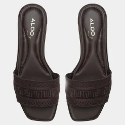 Flat Sandals^ALDO Oceania Dark brown