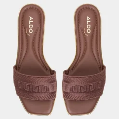Flat Sandals^ALDO Oceania Medium Brown