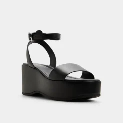 Wedge Sandals^ALDO Oneiwin Black