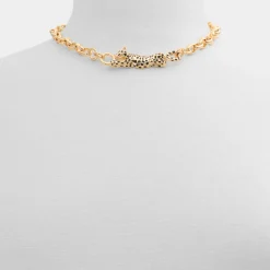 Accessories|Necklaces^ALDO Panthere Black/gold multi