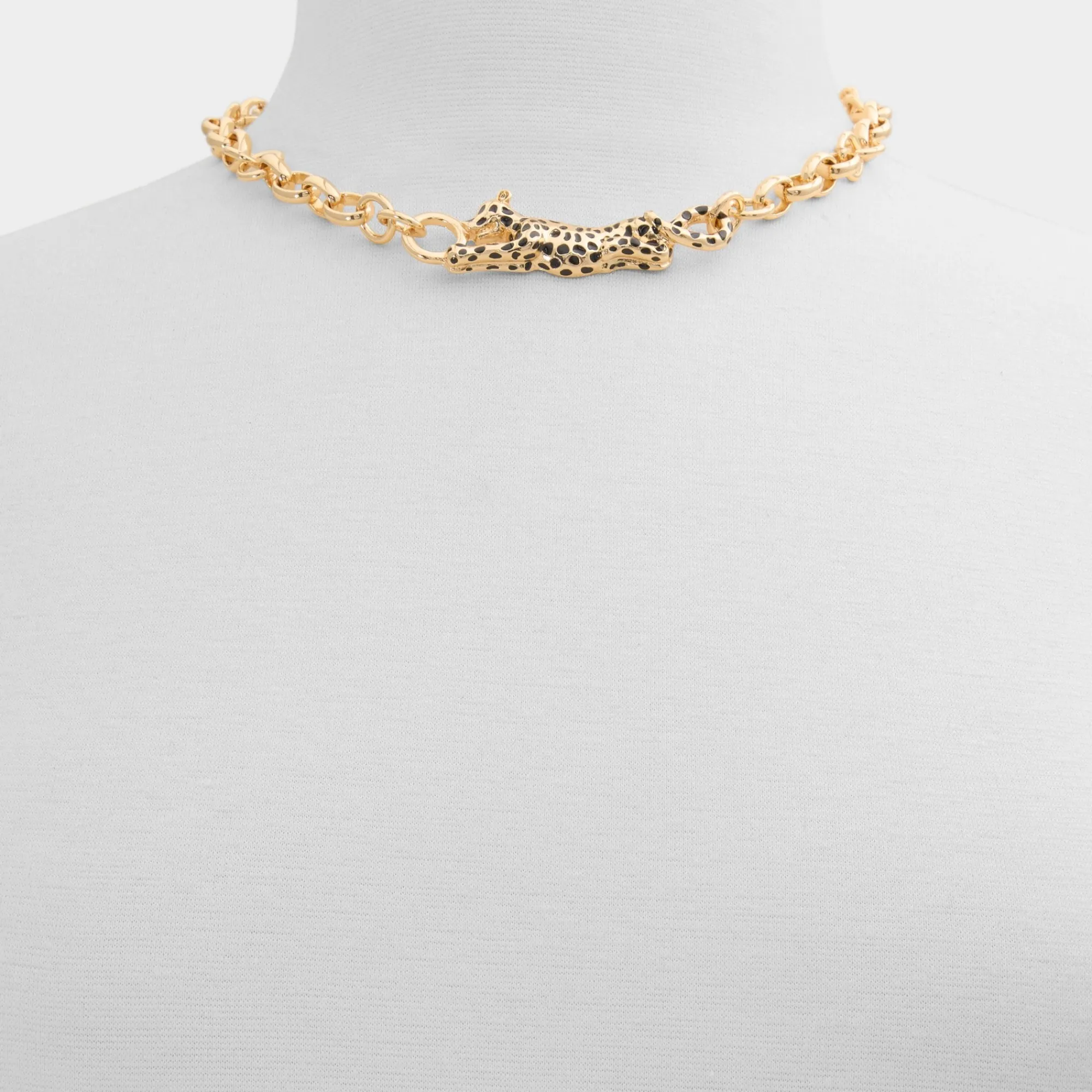 Accessories|Necklaces^ALDO Panthere Black/gold multi