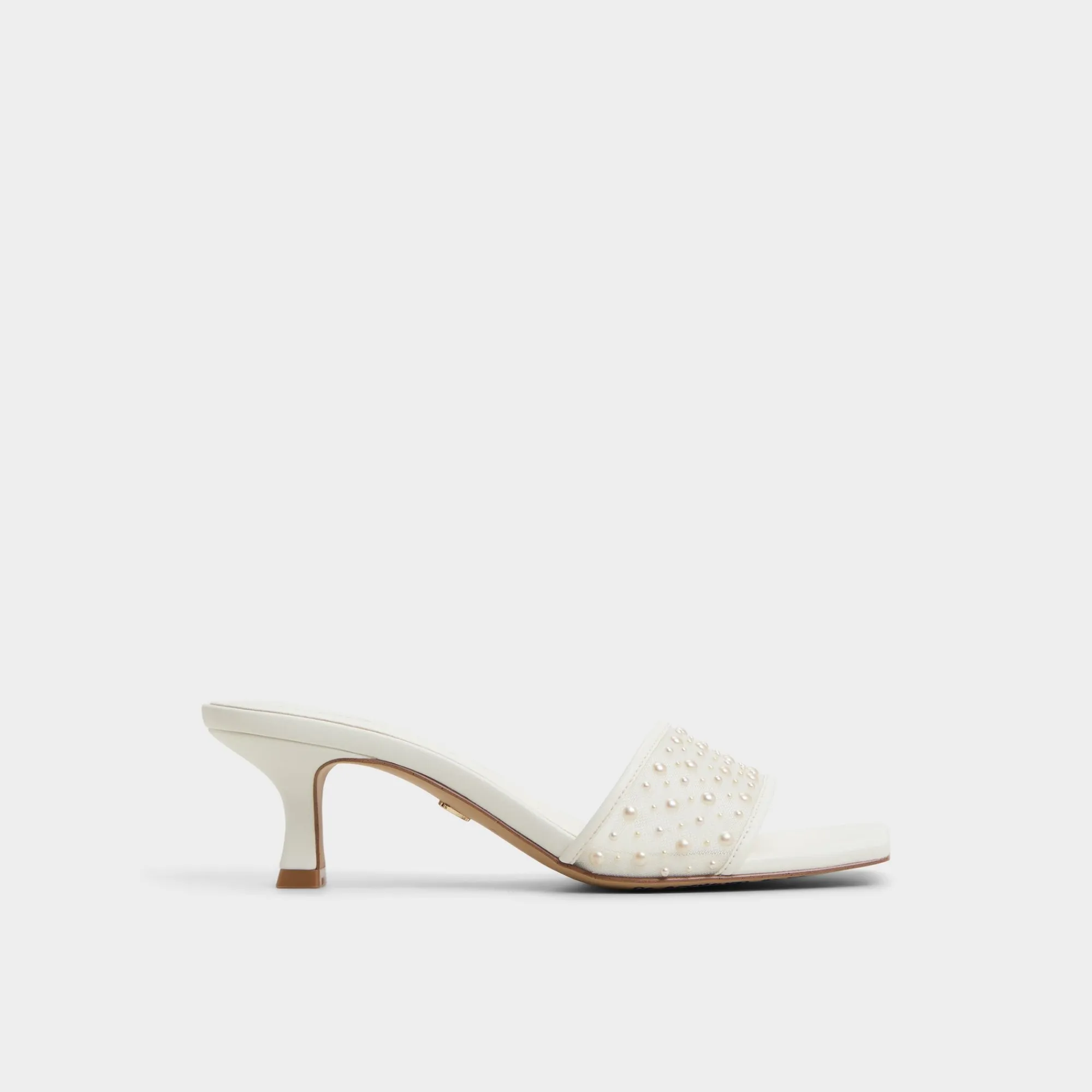 Mules^ALDO Pearlia White