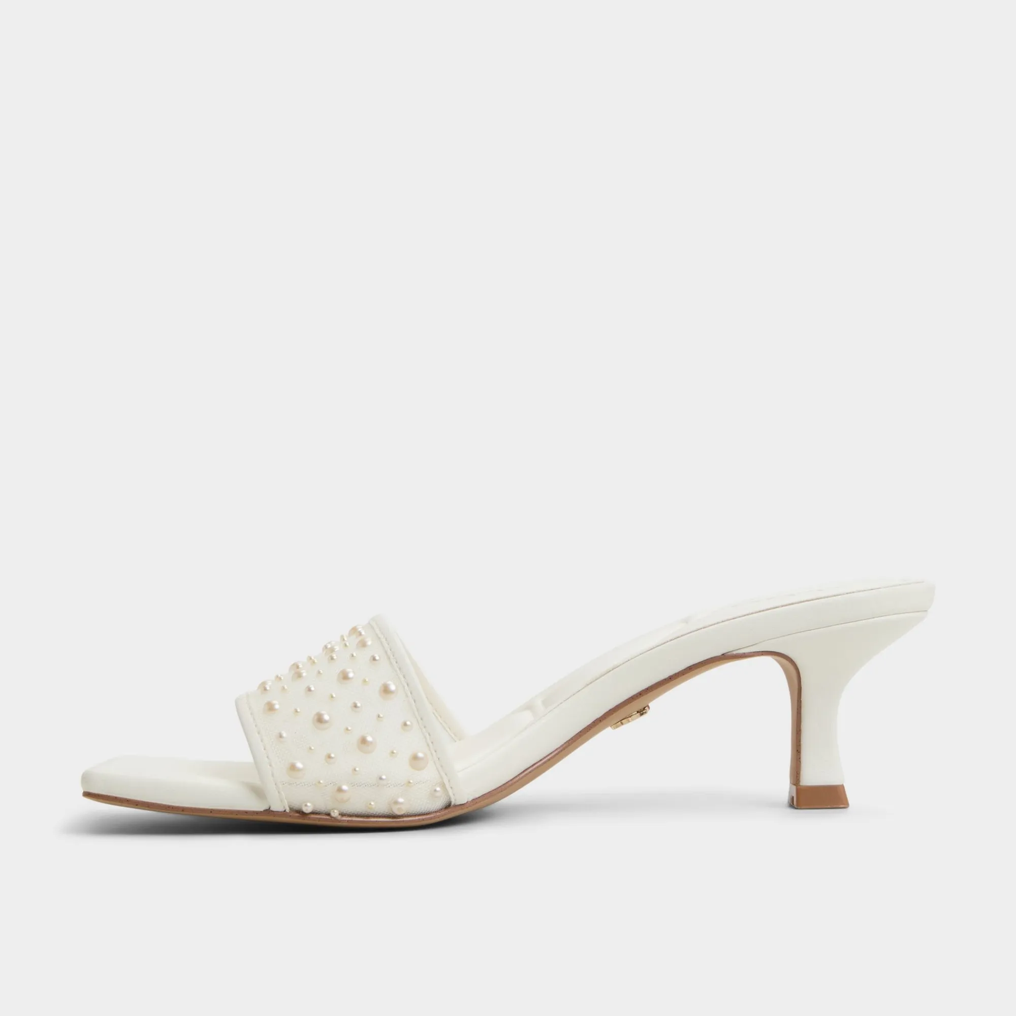 Mules^ALDO Pearlia White