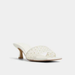 Mules^ALDO Pearlia White