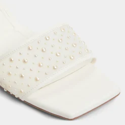 Mules^ALDO Pearlia White