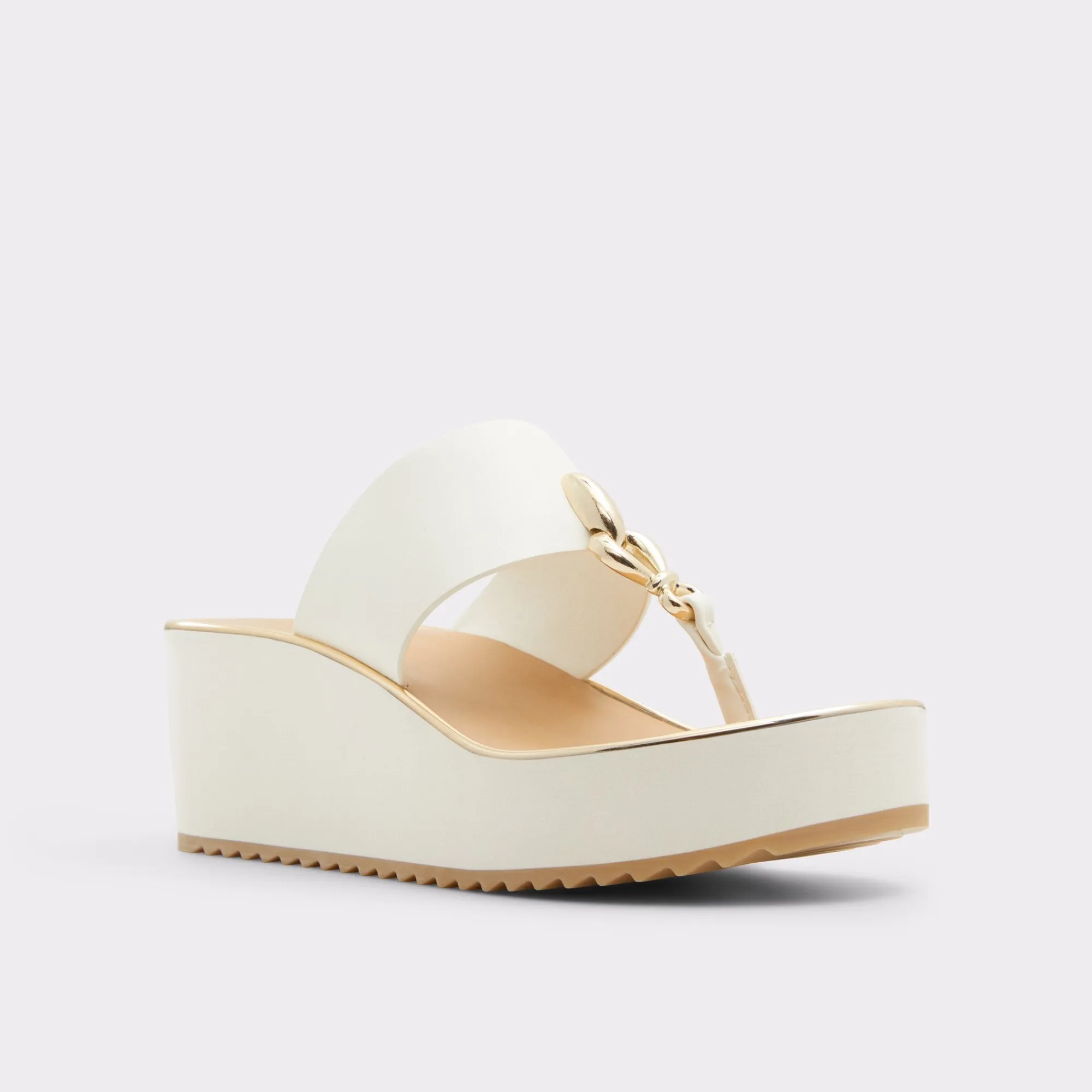 Wedge Sandals|Platform Heels^ALDO Penelopy White
