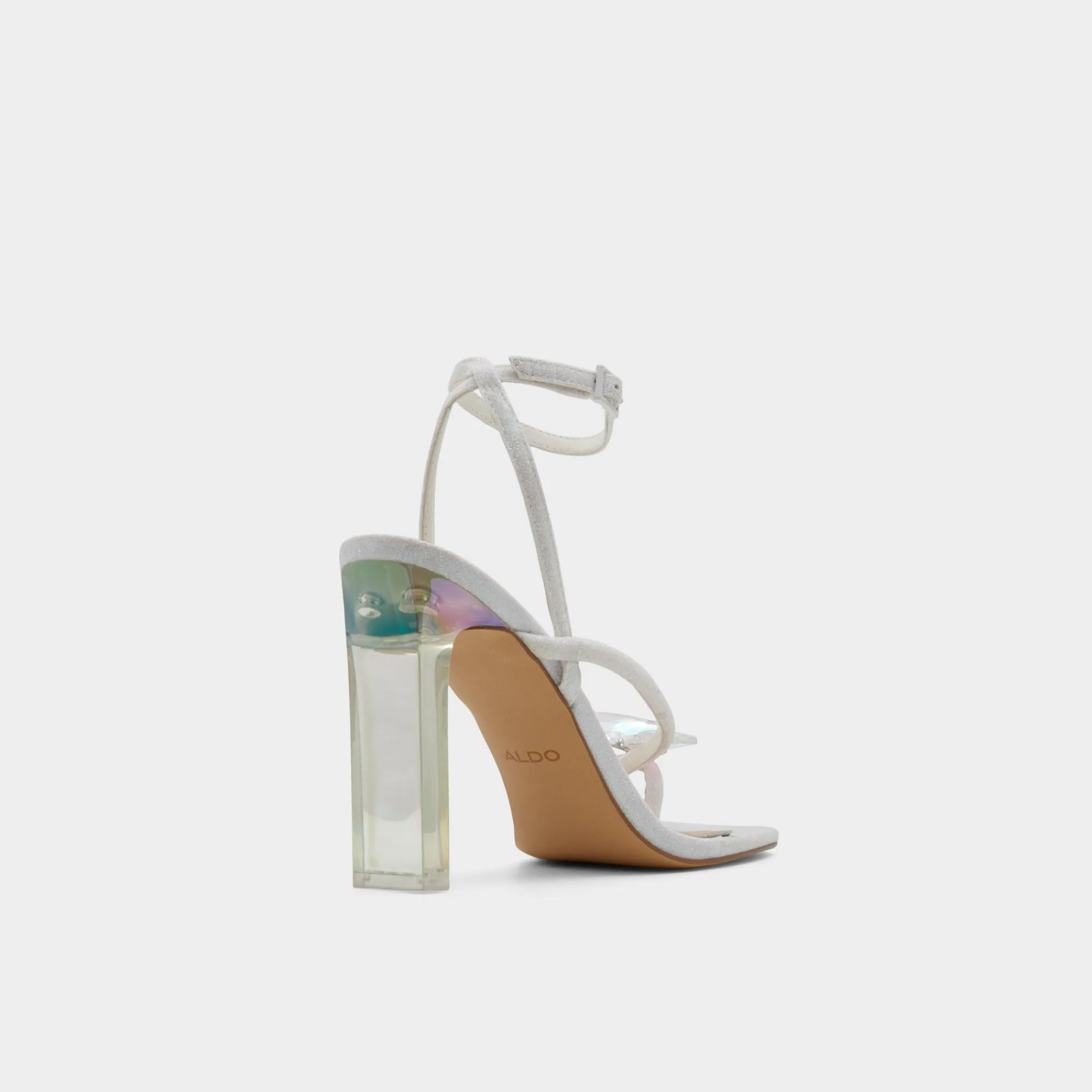 Block Heels^ALDO Pepela White