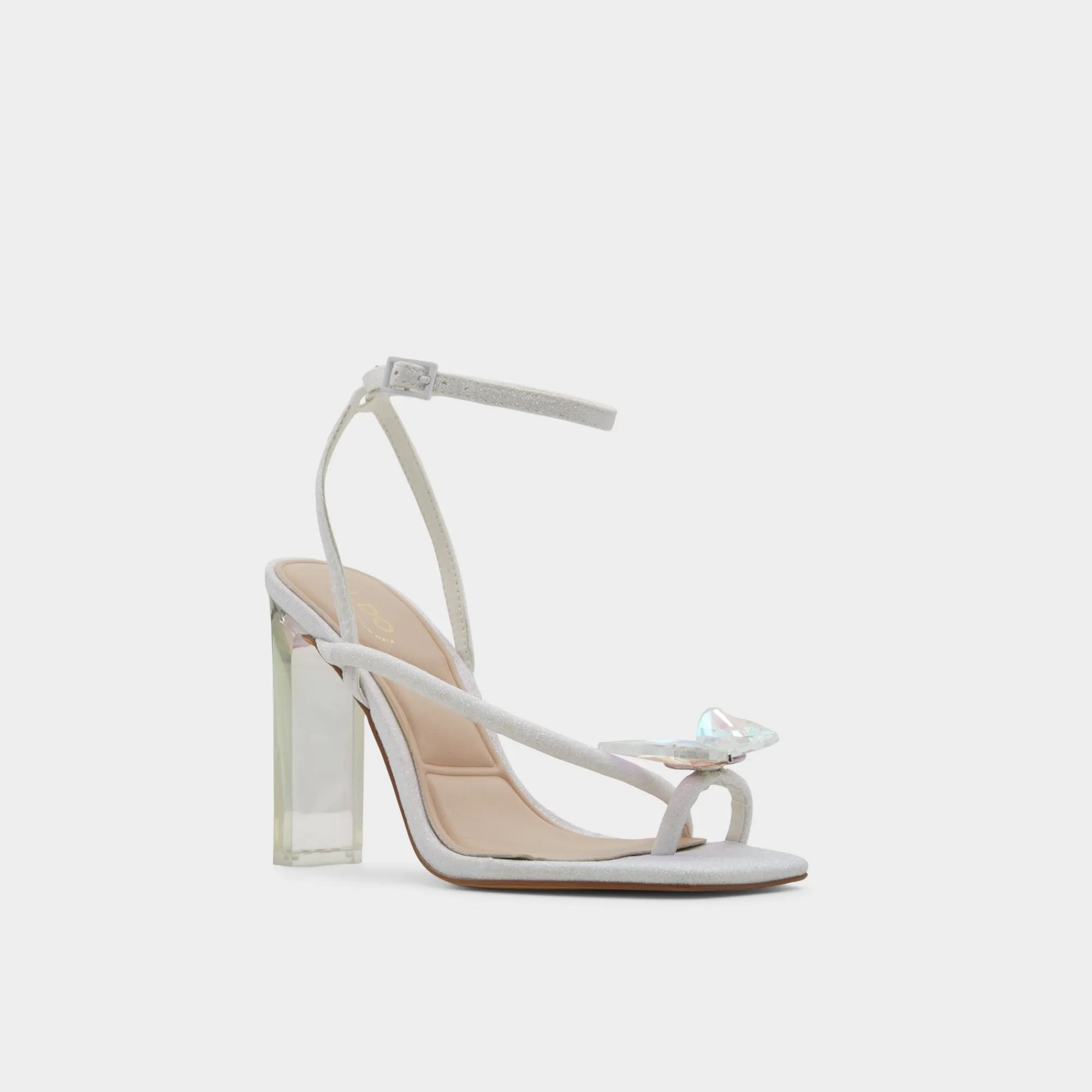 Block Heels^ALDO Pepela White
