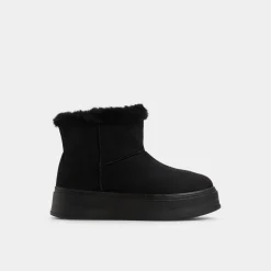 Black Boots^ALDO Plushy Black