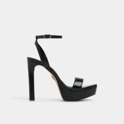 Platform Heels^ALDO Portside Black