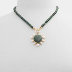 Accessories|Necklaces^ALDO Preciousheart Dark green