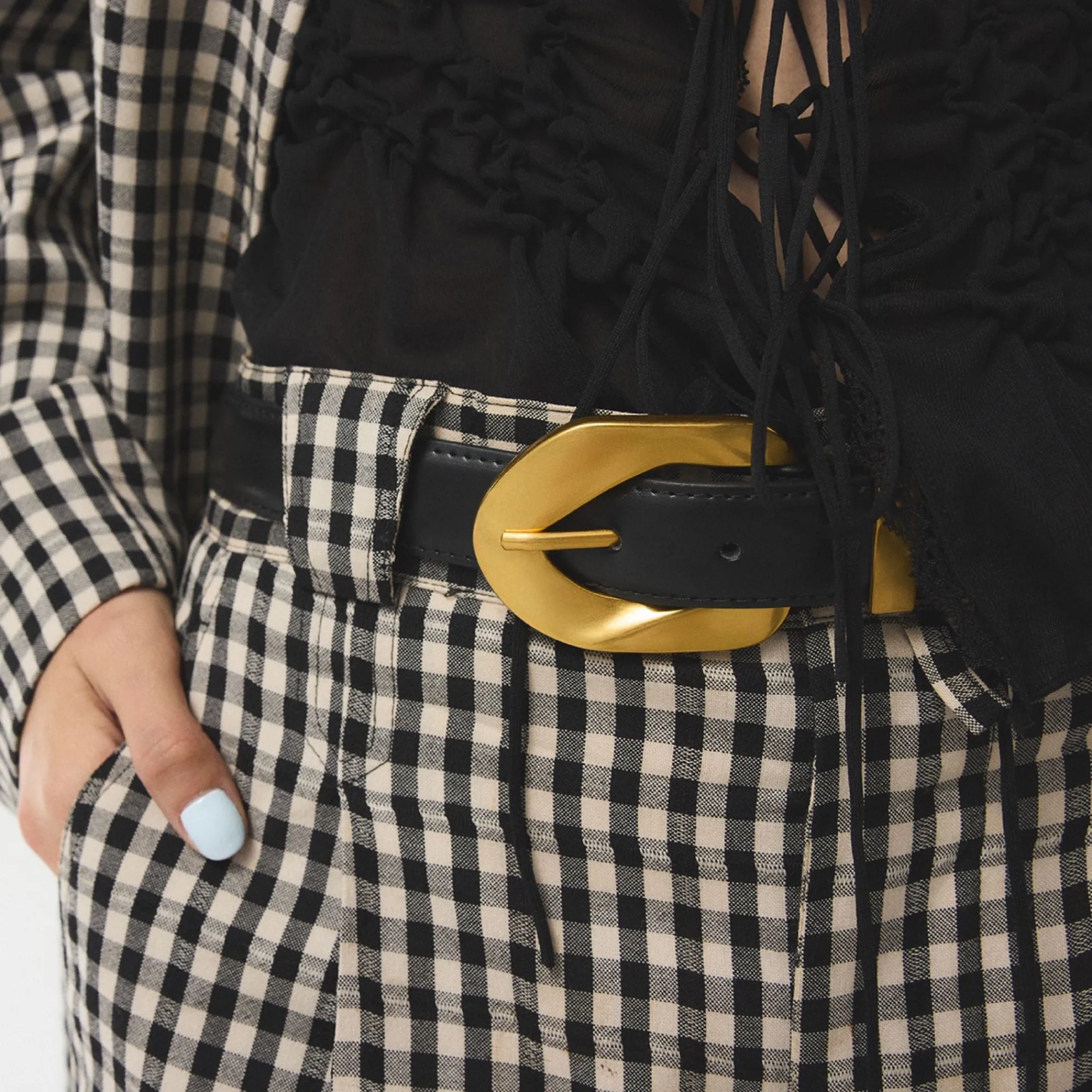 Accessories|Belts^ALDO Raiyne Black/Gold Multi