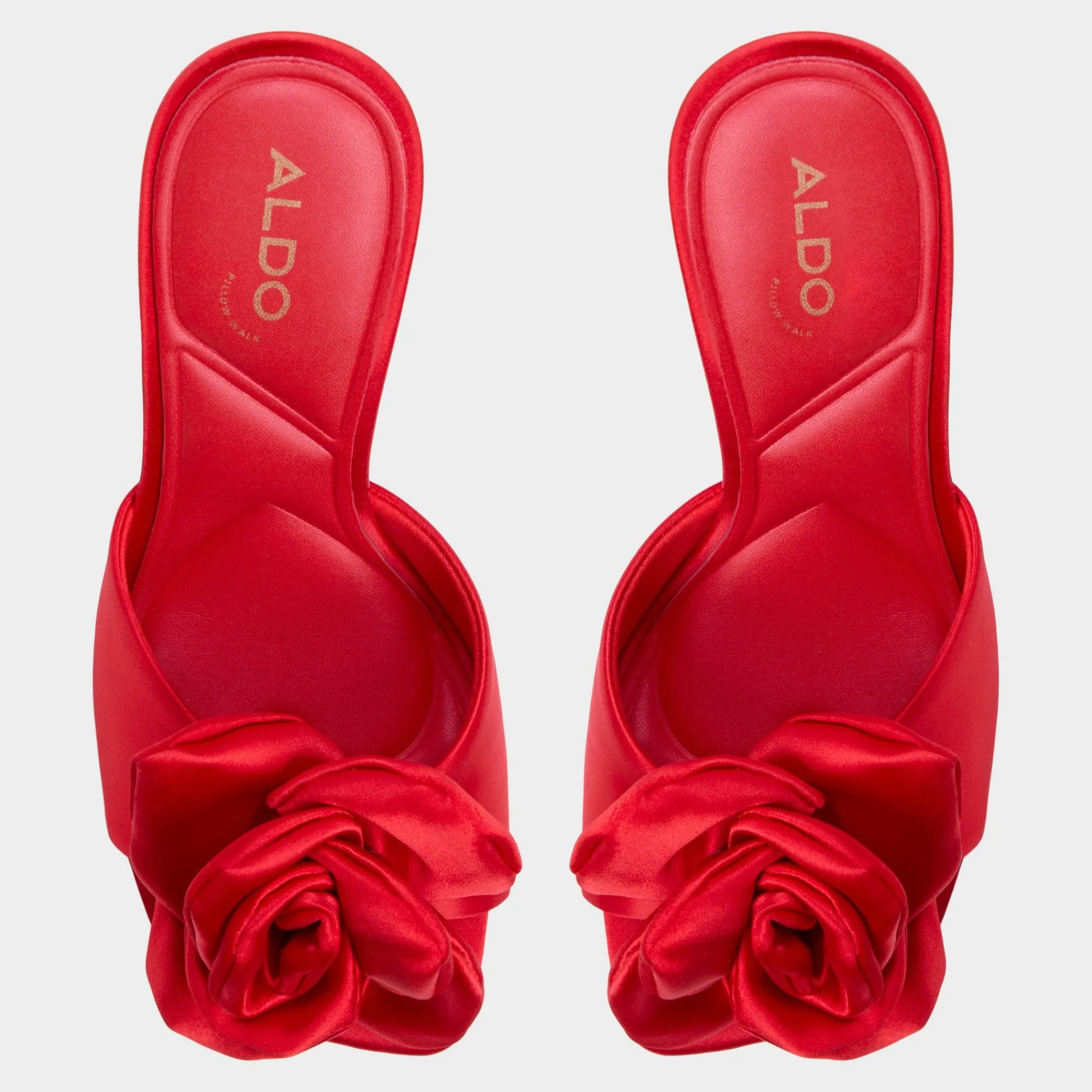 Mules^ALDO rose Red