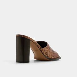 Mules|Block Heels^ALDO Re-sophia Brown multi