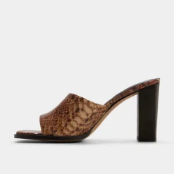 Mules|Block Heels^ALDO Re-sophia Brown multi