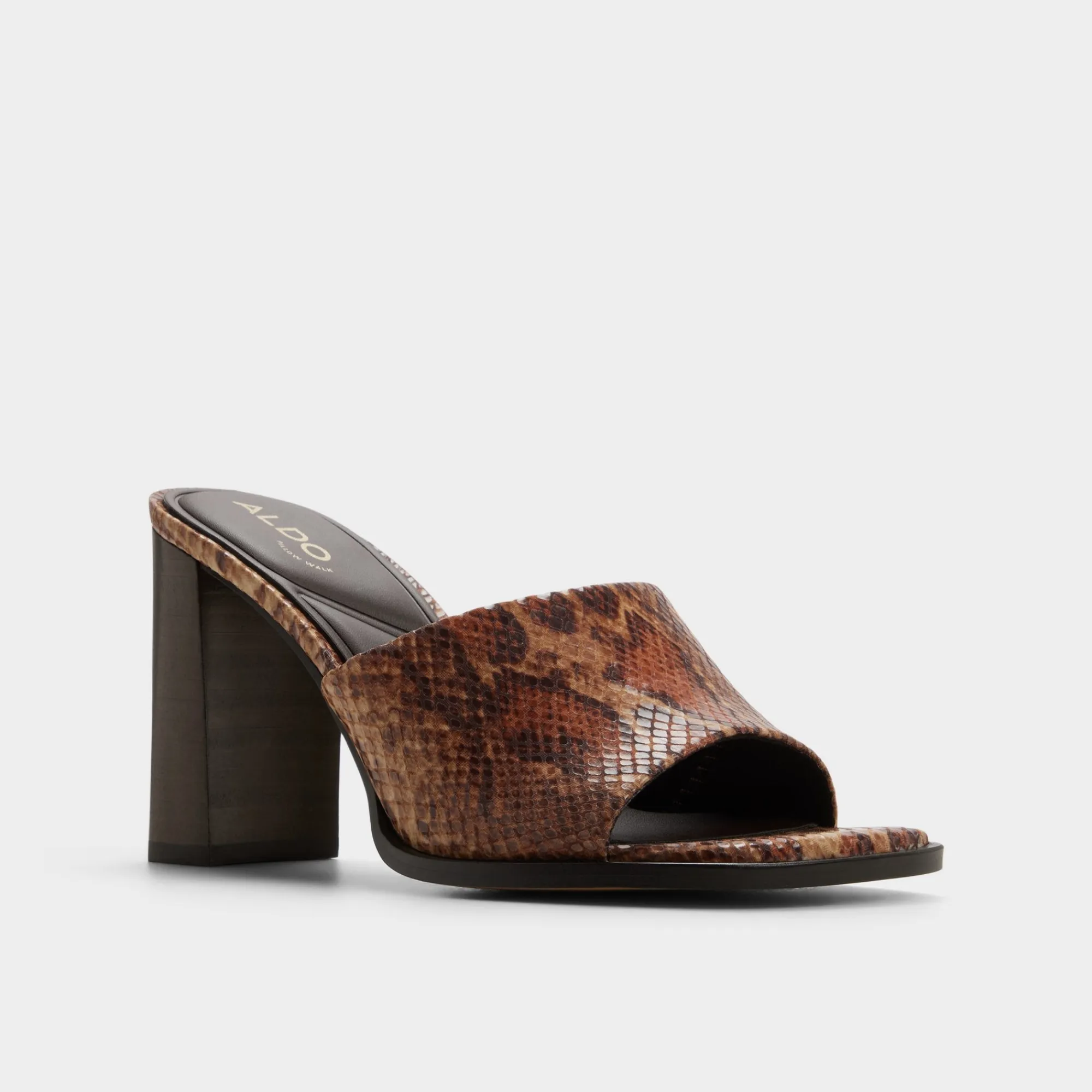 Mules|Block Heels^ALDO Re-sophia Brown multi