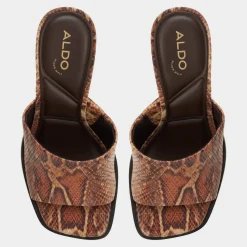 Mules|Block Heels^ALDO Re-sophia Brown multi