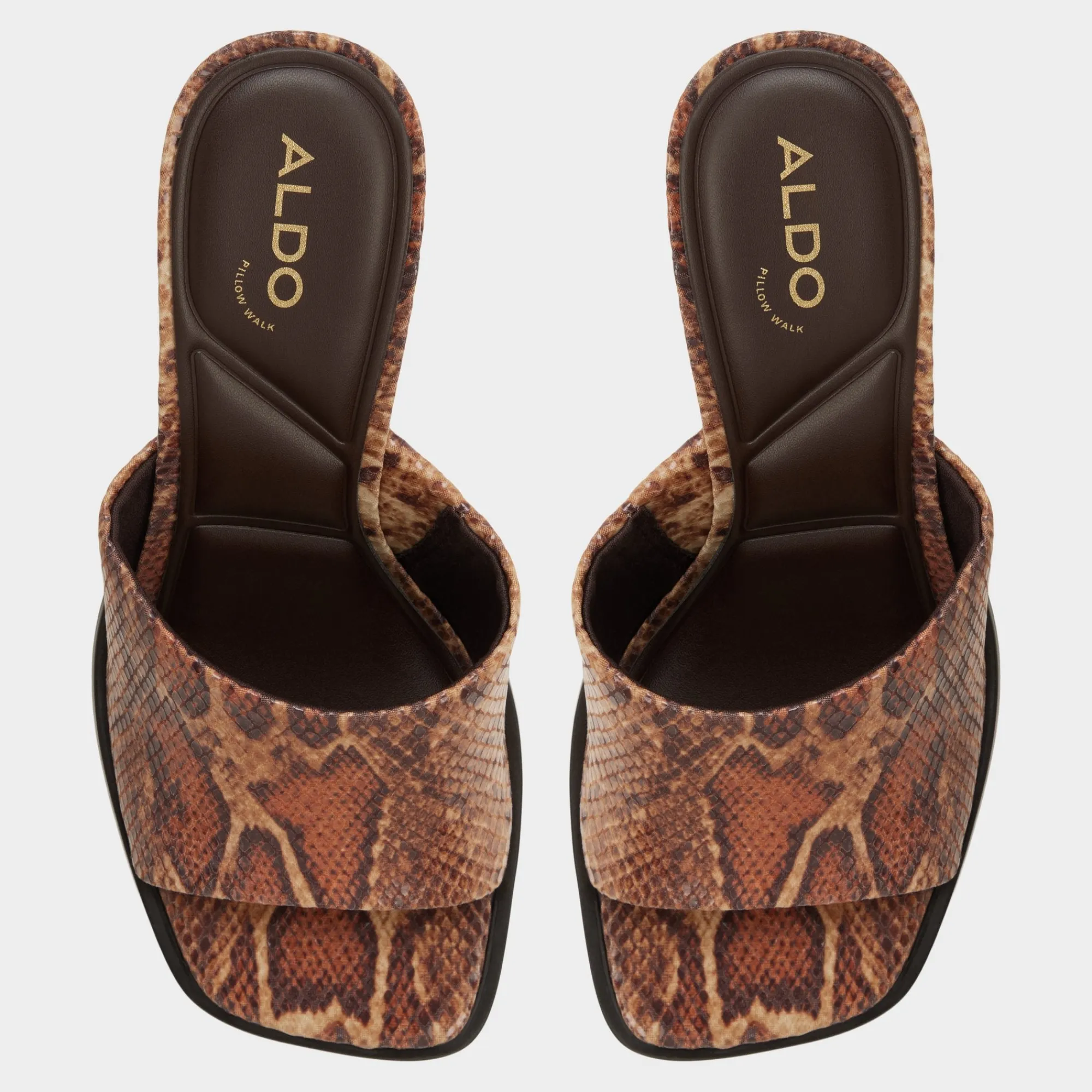 Mules|Block Heels^ALDO Re-sophia Brown multi