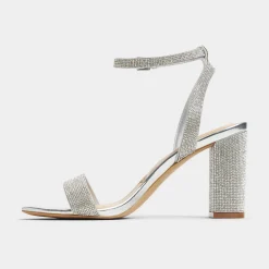 Block Heels^ALDO Rhiannon Silver
