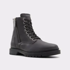 Combat Boots^ALDO Roby Open Black