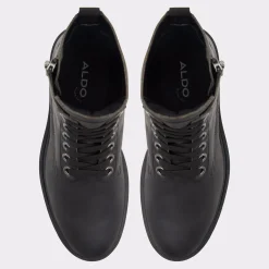 Combat Boots^ALDO Roby Open Black