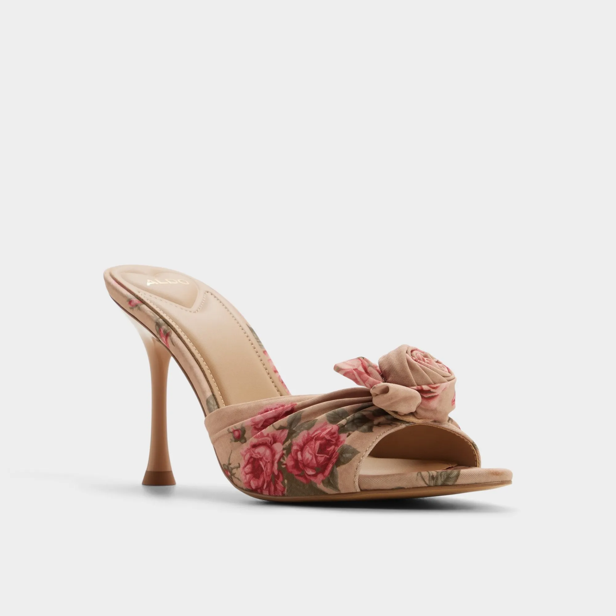 Mules^ALDO Rosalina Beige combo