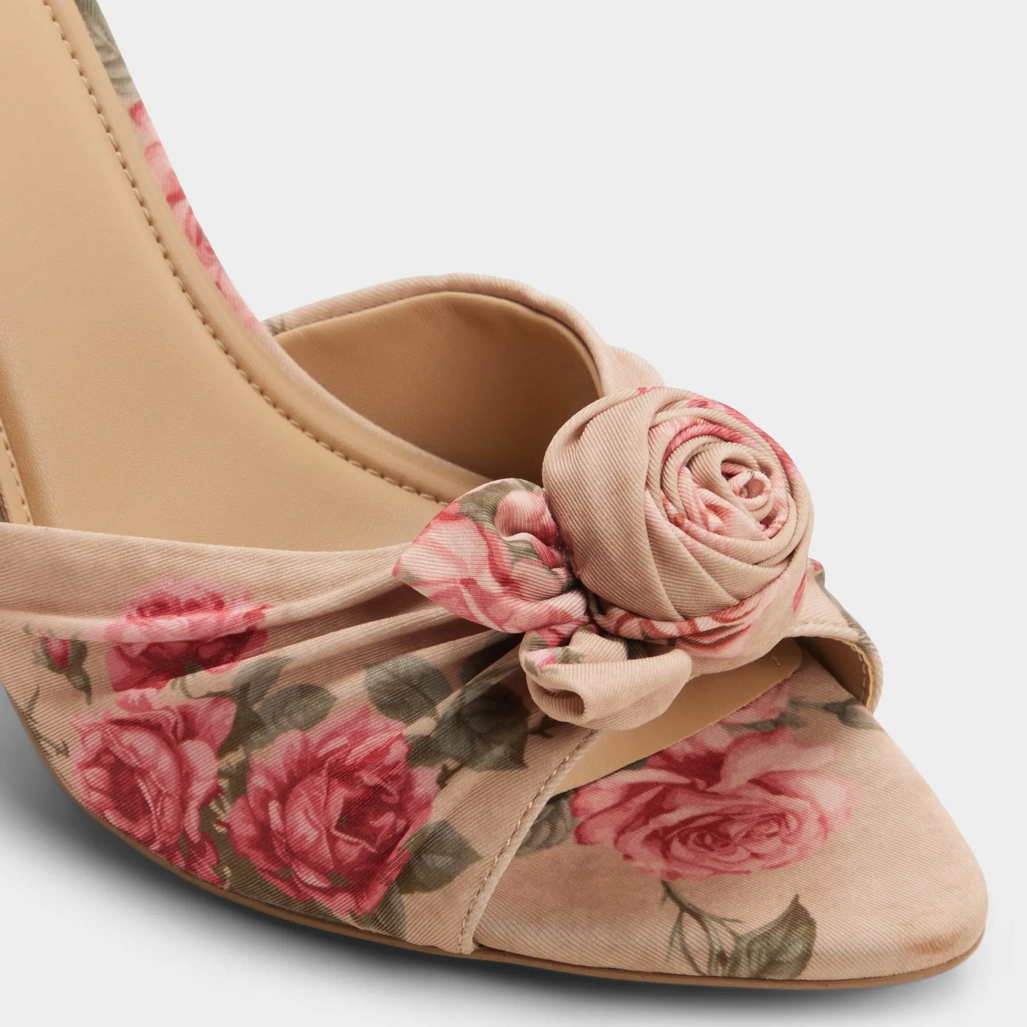 Mules^ALDO Rosalina Beige combo