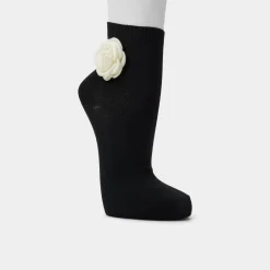 Socks & Tights^ALDO Rosettesocks Black/White