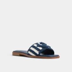 Flat Sandals^ALDO Sabbia Blue Combo