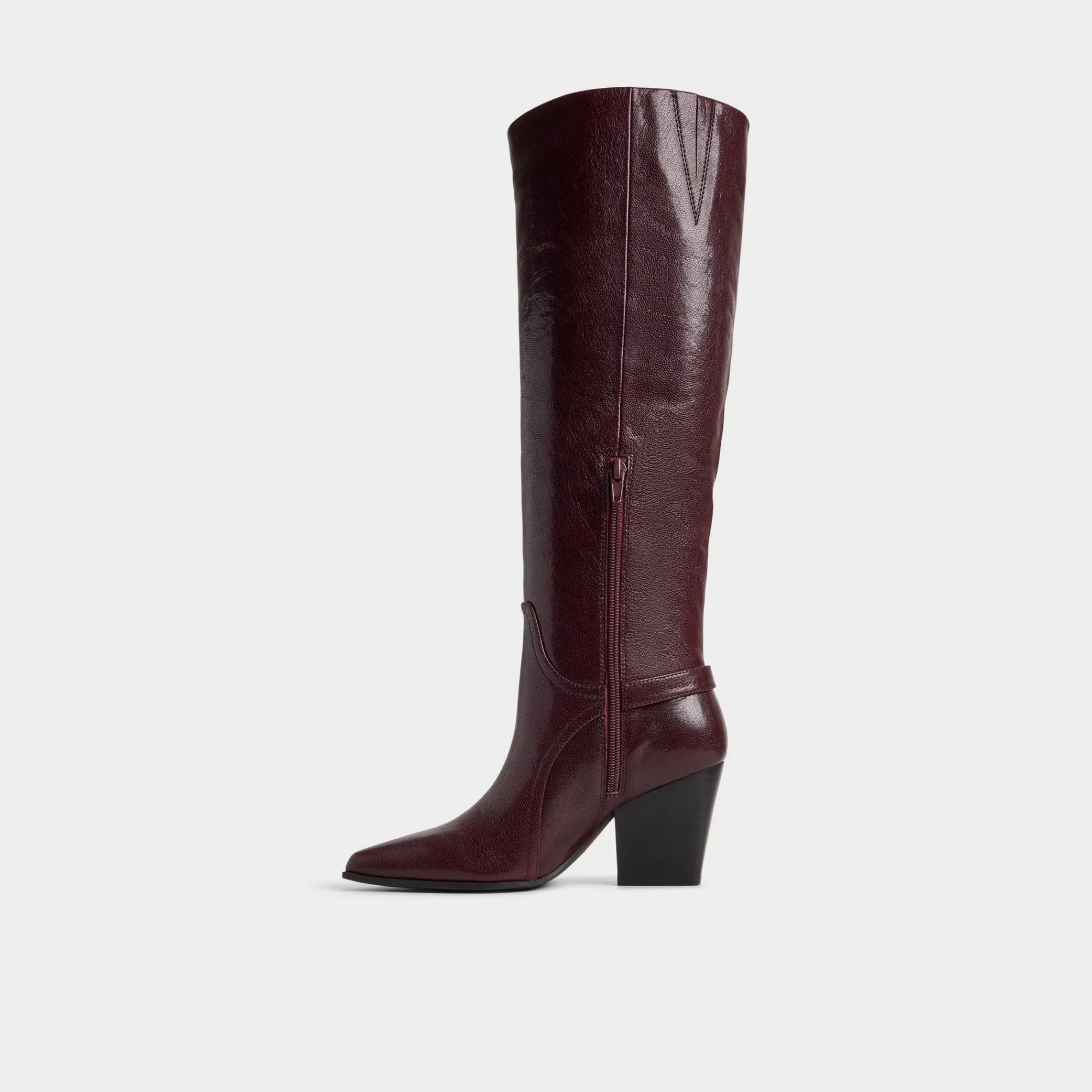 Tall Boots^ALDO Saddle Bordo
