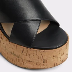 Platform Heels^ALDO Sandcastle Black