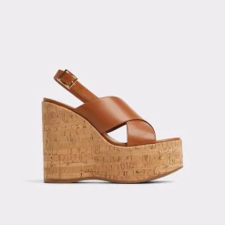 Platform Heels^ALDO Sandcastle Light Brown