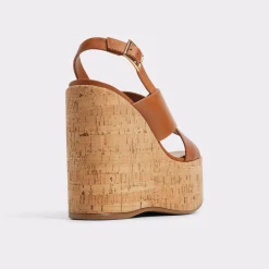 Platform Heels^ALDO Sandcastle Light Brown