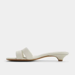 Mules|Kitten Heels^ALDO Scarletta White/bone