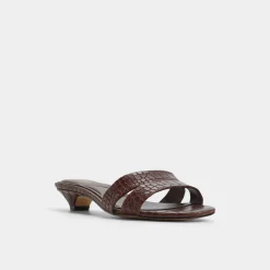 Mules|Kitten Heels^ALDO Scarletta Dark brown