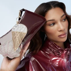 Accessories|Bag Charms^ALDO Scoops Gold/clear multi