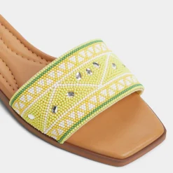 Flat Sandals^ALDO Seavacay Bright Yellow