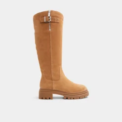 Tall Boots^ALDO Sometta Light Brown
