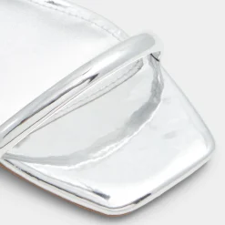 Block Heels^ALDO Spinna Silver